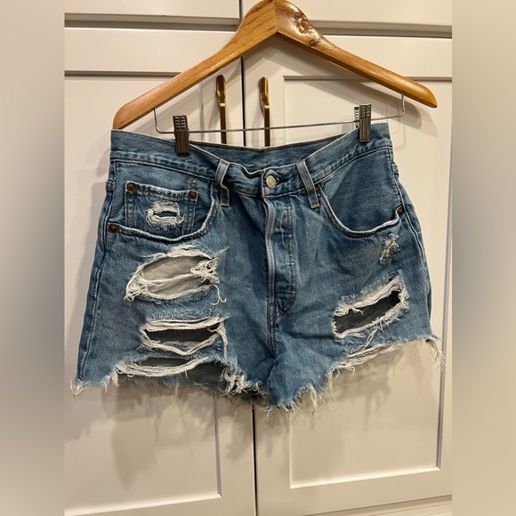 Levi's Pants - Levi’s 501 denim cutoff shorts size 30 waist